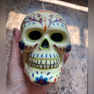 Day of the Dead candle